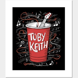 Toby Keith's iconic red Solo cup Posters and Art